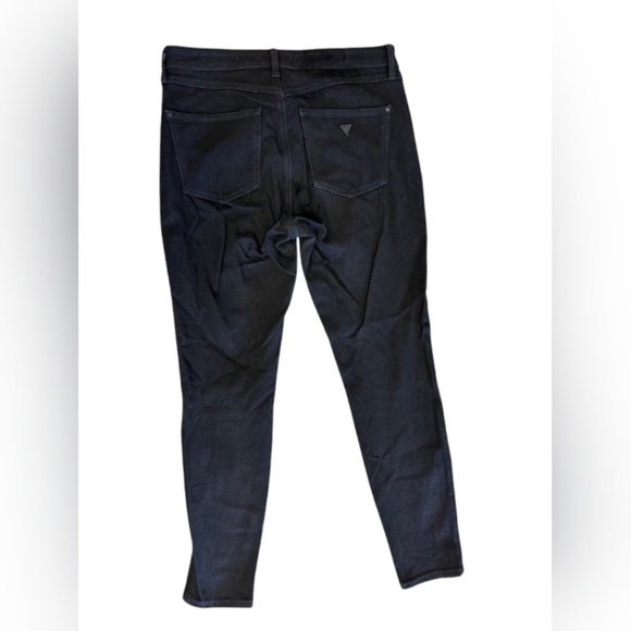 Guess 1981 EUC Skinny Jean High Rise Black Size 30 - Picture 6 of 10